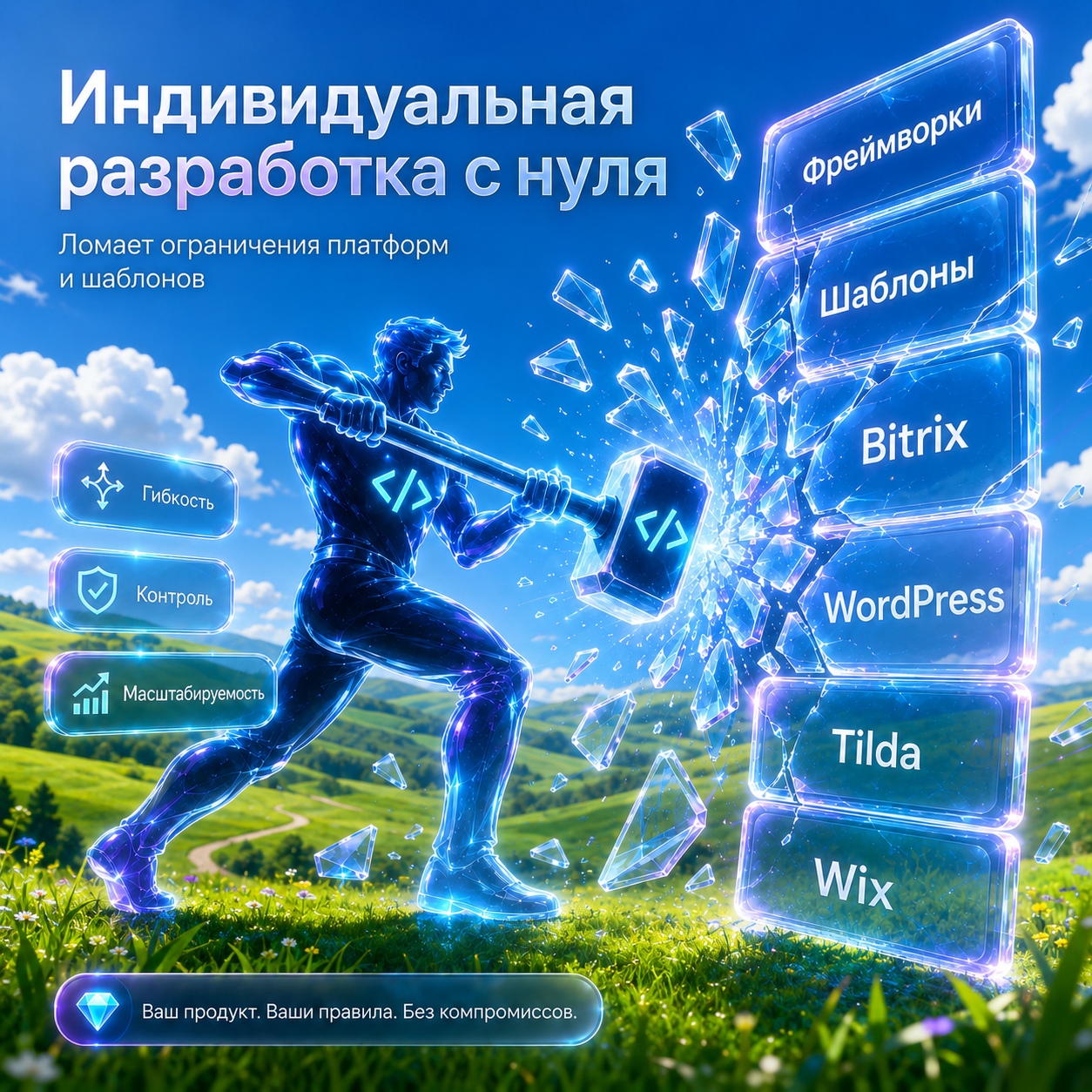 Индивидуальная разработка с нуля